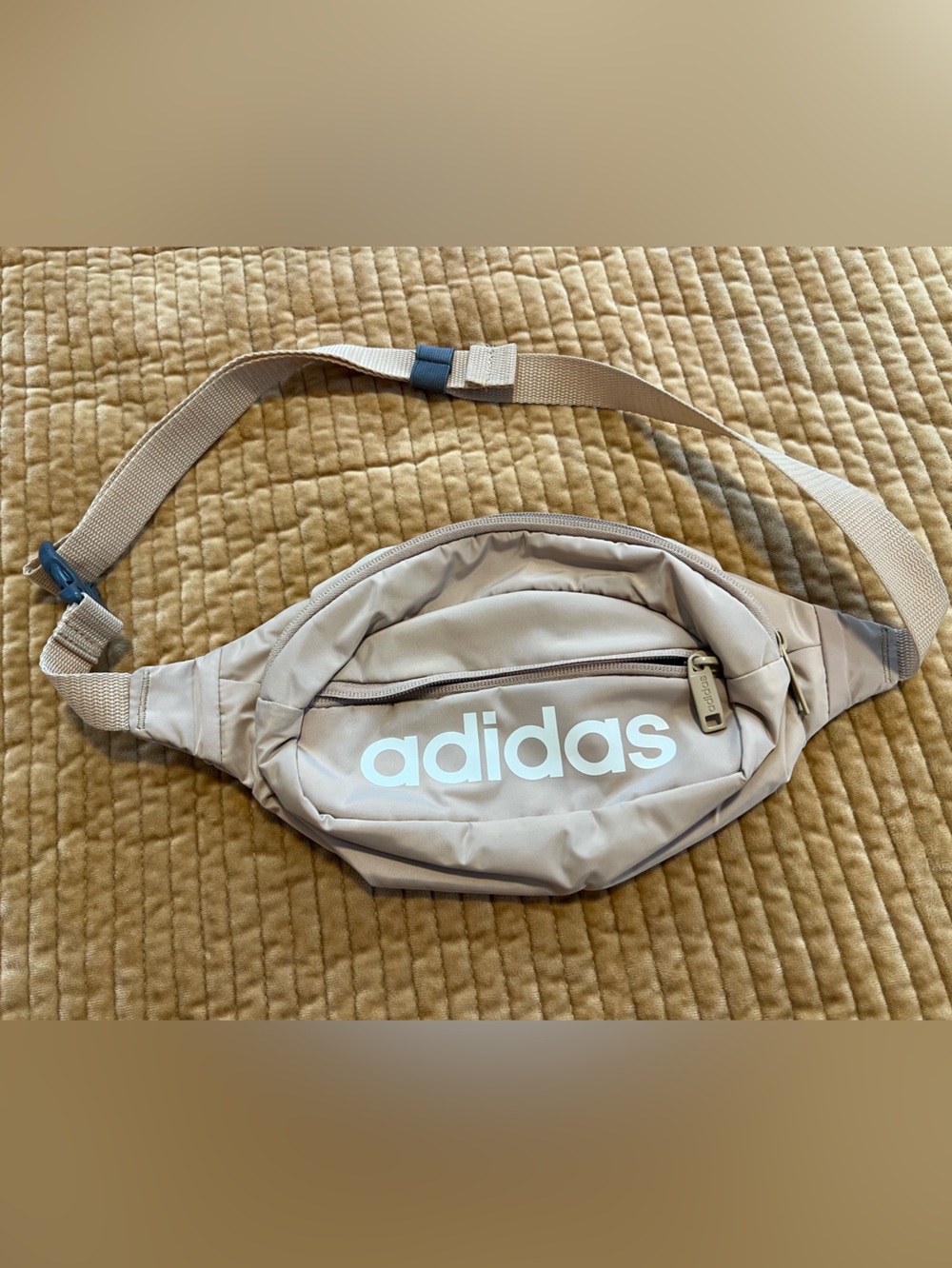 Beige Crossbody Waist Bag